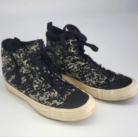 Converse CTAS Selene Winter Knit Mid 553355C Sz 7 - Picture 1 of 14